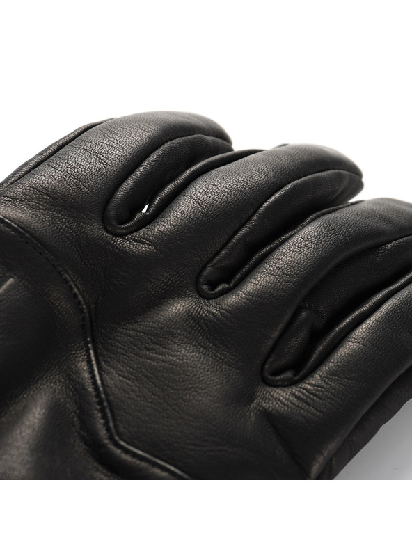 ALPINE PRO Lyžařské kožené rukavice ALPINE PRO UWEQE black