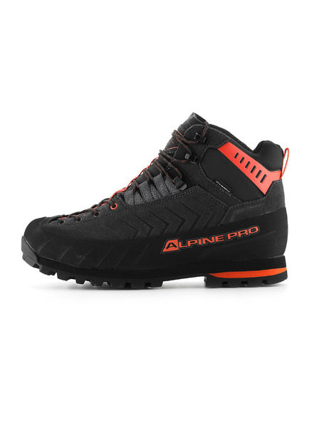 ALPINE PRO Outdoorová obuv s ptx membránou ALPINE PRO NONE dk.true gray