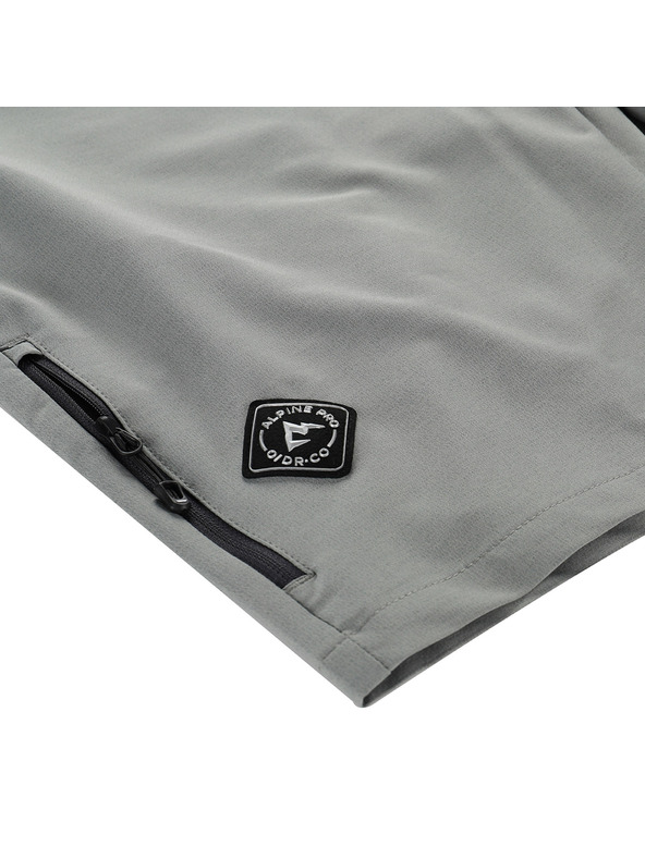 ALPINE PRO Pánské rychleschnoucí kraťasy ALPINE PRO ZAMB 4 shadow