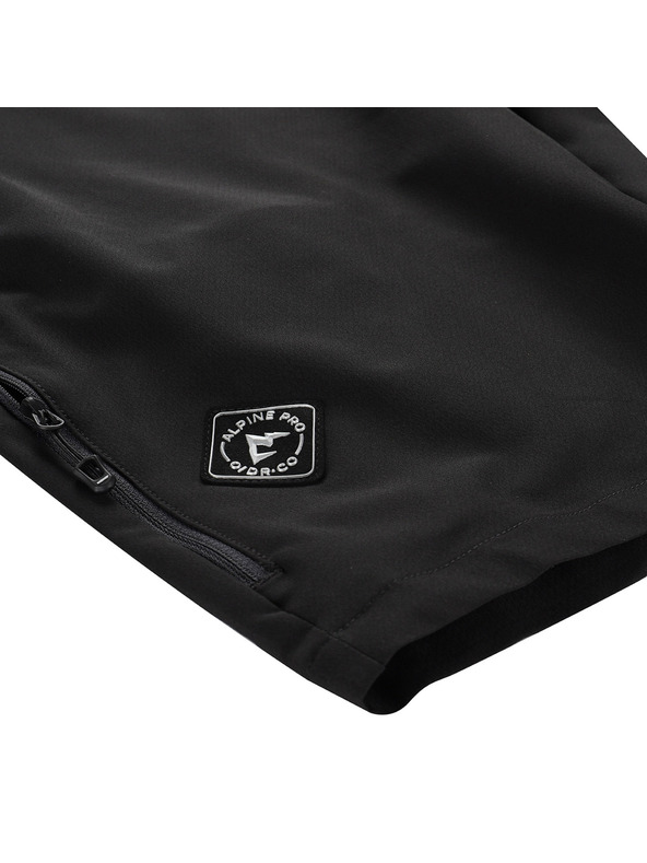 ALPINE PRO Pánské rychleschnoucí kraťasy ALPINE PRO ZAMB 4 black