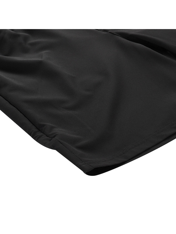 ALPINE PRO Pánské softshellové kraťasy s cool dry ALPINE PRO BAK 2 black