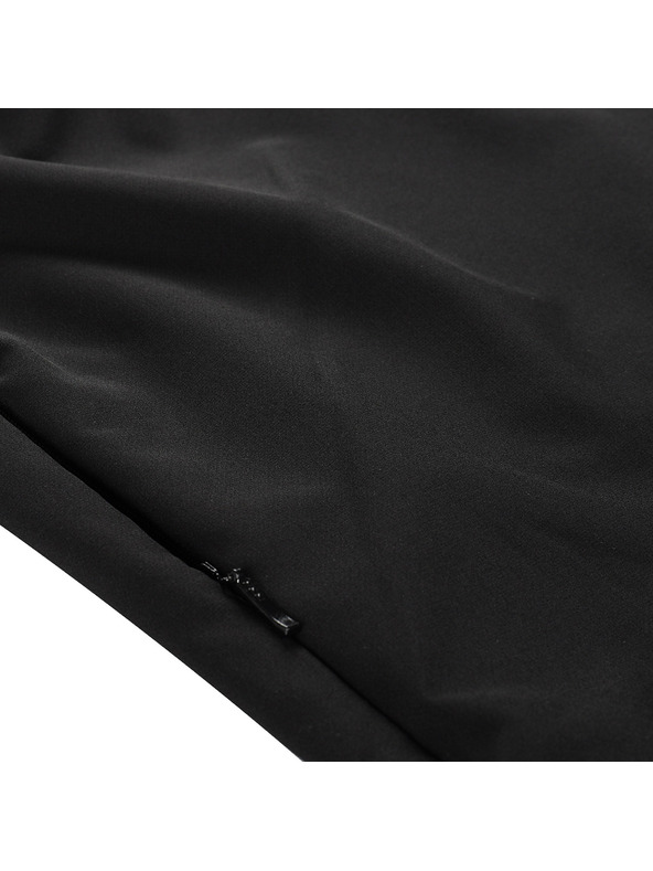 ALPINE PRO Pánské softshellové kraťasy s cool dry ALPINE PRO BAK 2 black