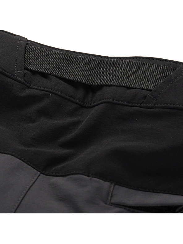 ALPINE PRO Pánské softshellové kalhoty ALPINE PRO AKAN 3 black