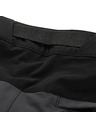 ALPINE PRO Pánské softshellové kalhoty ALPINE PRO AKAN 3 black