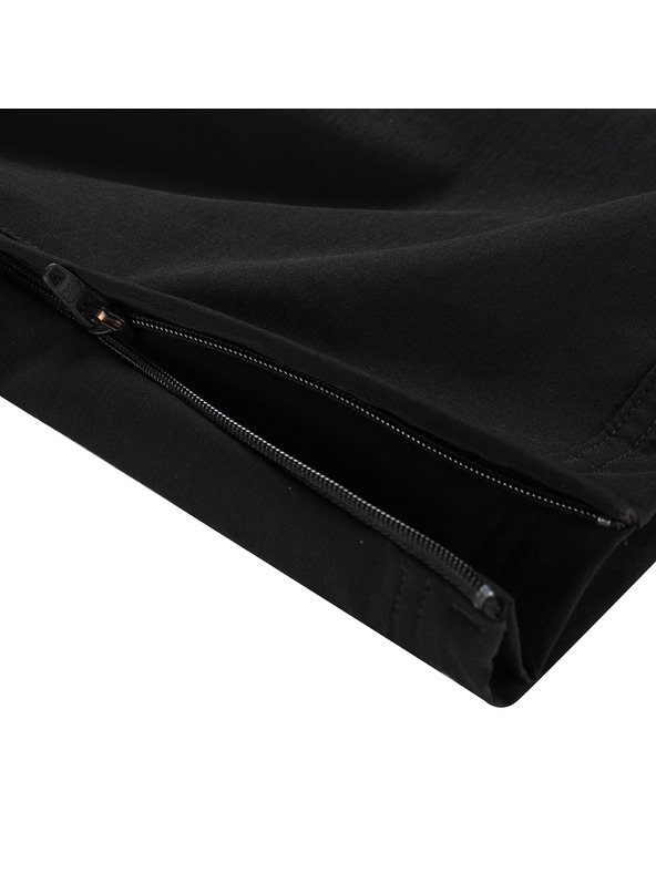 ALPINE PRO Pánské softshellové kalhoty ALPINE PRO AKAN 3 black