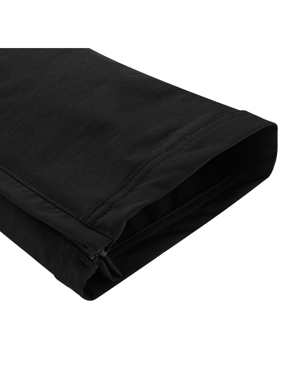 ALPINE PRO Pánské softshellové kalhoty ALPINE PRO AKAN 3 black