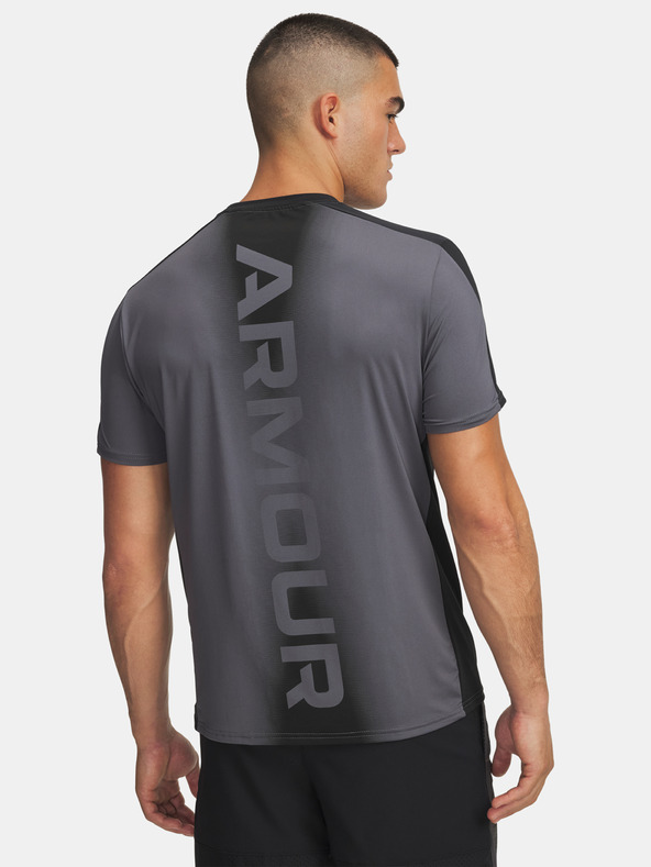 Under Armour Pánské tričko Under Armour UA HG Wordmark SS-GRY