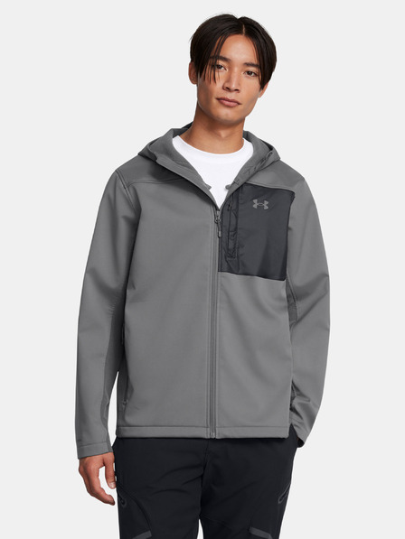 Under Armour Pánská bunda Under Armour SHIELD HOODED JACKET-GRY