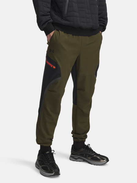 Under Armour Pánské sportovní kalhoty Under Armour UA Unstoppable Cargo Pant-GRN