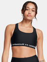 Under Armour Dámská podprsenka Under Armour Crossback Mid Bra-BLK