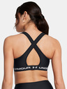 Under Armour Dámská podprsenka Under Armour Crossback Mid Bra-BLK