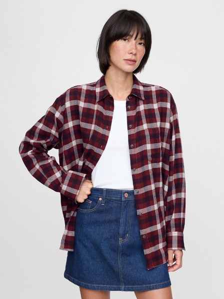 GAP Oversize flanelová košile Big Shirt GAP