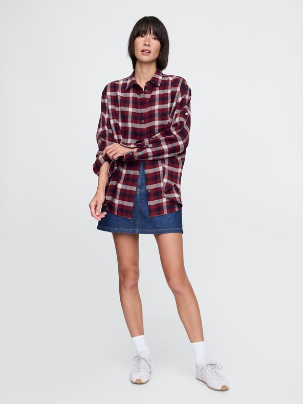 GAP Oversize flanelová košile Big Shirt GAP