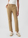 GAP Khaki kalhoty Mid Rise downtown GAP