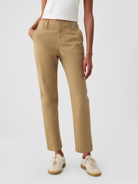 GAP Khaki kalhoty Mid Rise downtown GAP