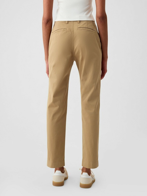 GAP Khaki kalhoty Mid Rise downtown GAP