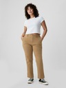GAP Khaki kalhoty Mid Rise downtown GAP
