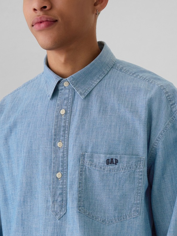 GAP Chambray košile s logem GAP