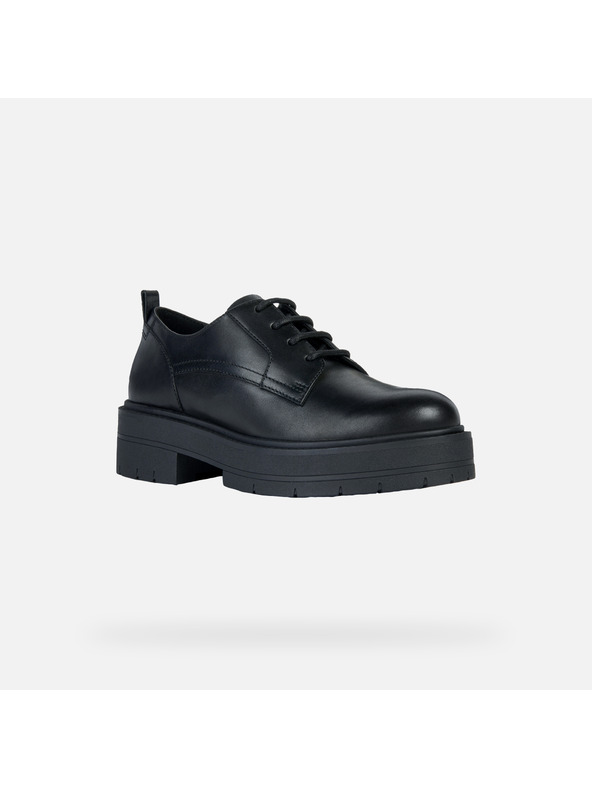 Geox Černé dámské polobotky Geox Spherica EC7
