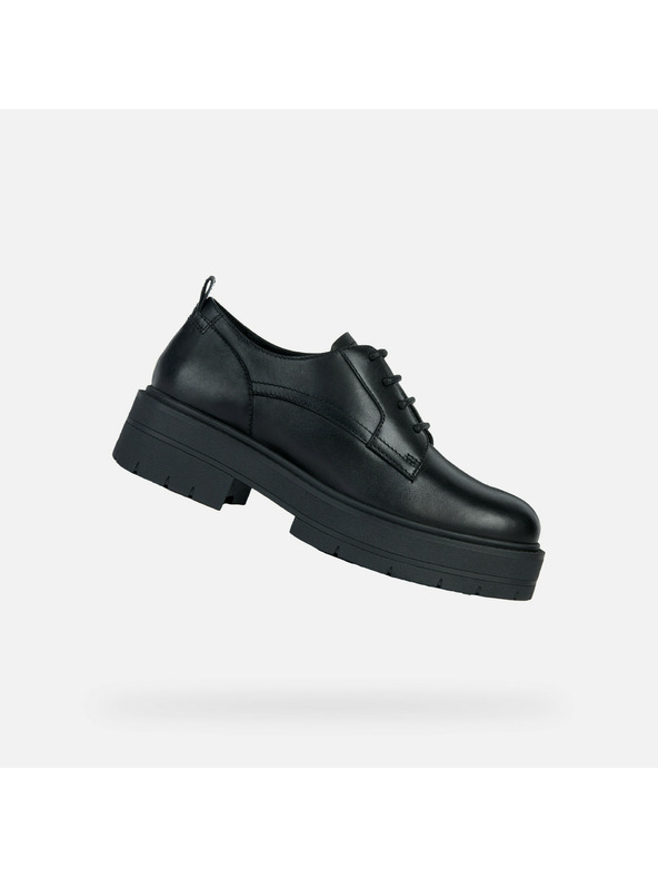 Geox Černé dámské polobotky Geox Spherica EC7