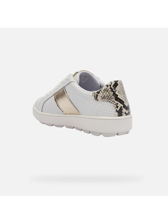 Geox Bílé dámské tenisky Geox Spherica ecub-1