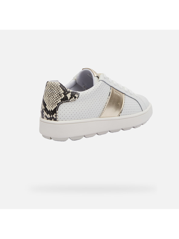 Geox Bílé dámské tenisky Geox Spherica ecub-1