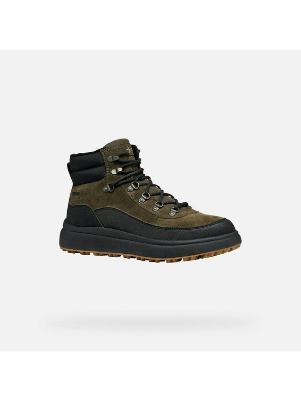 Geox Khaki pánská kotníková obuv Geox Granito + Grip B A