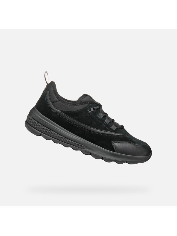 Geox Černé pánské tenisky Geox Spherica Actif