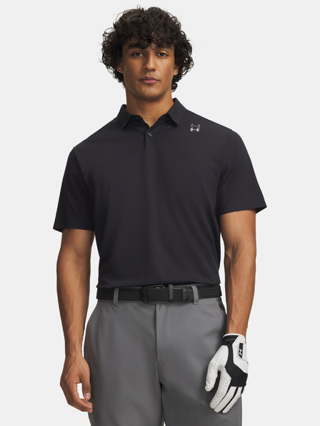 Under Armour Pánské tričko Under Armour UA Halo Bonded Polo-BLK