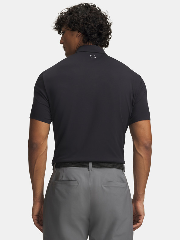 Under Armour Pánské tričko Under Armour UA Halo Bonded Polo-BLK