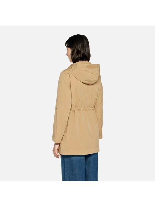 Geox Béžová dámská parka Geox Dandra
