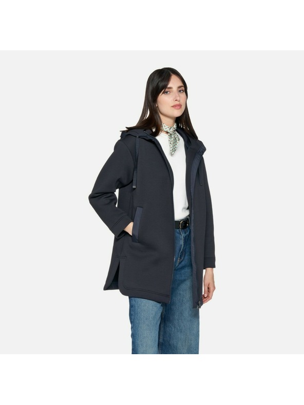 Geox Tmavě modrá dámská parka Geox Sweater