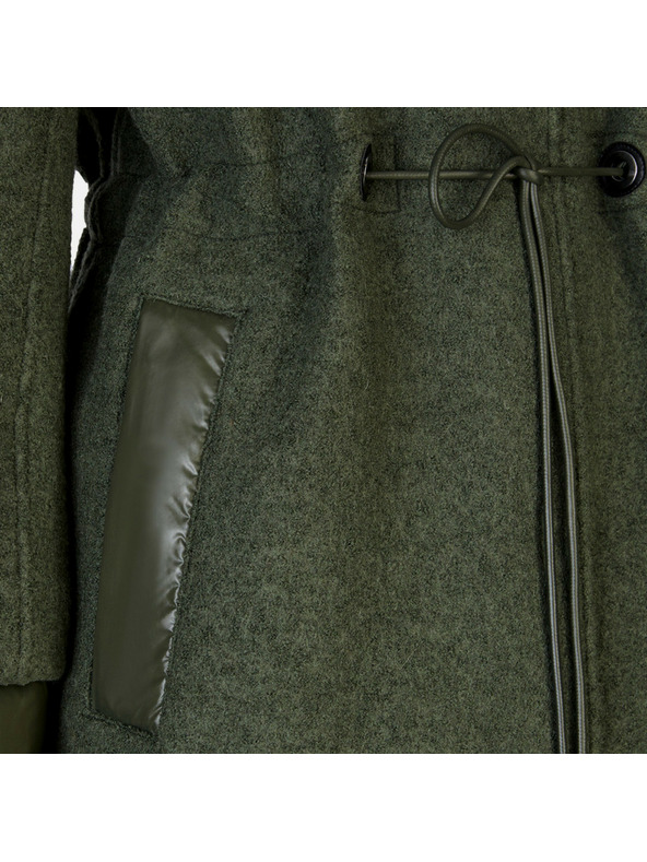 Geox Khaki dámská parka Geox Kleopy