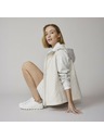 Geox Bílá dámská parka Geox Spherica