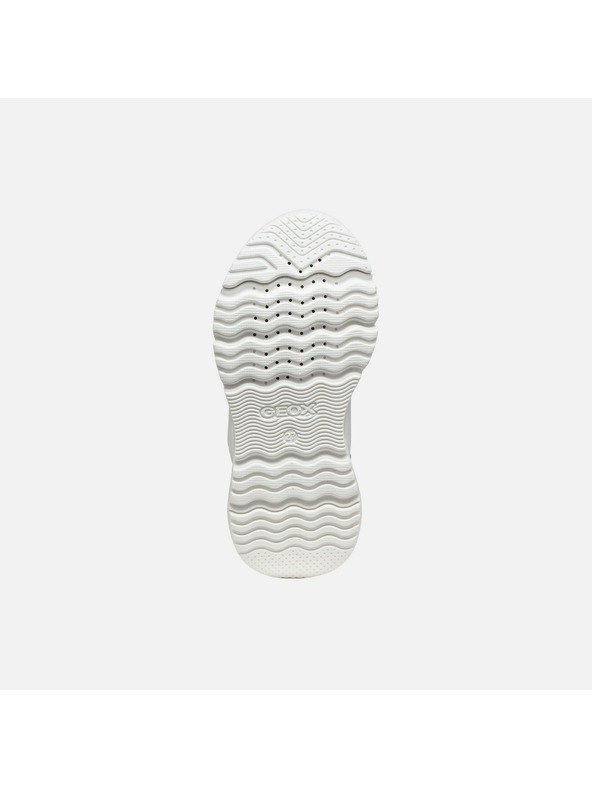 Geox Bílé dívčí tenisky Geox Loftus