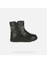 Geox Černá dívčí kotníková obuv Geox Hynde