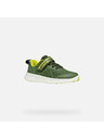Geox Zelené chlapecké tenisky Geox Foot-Run