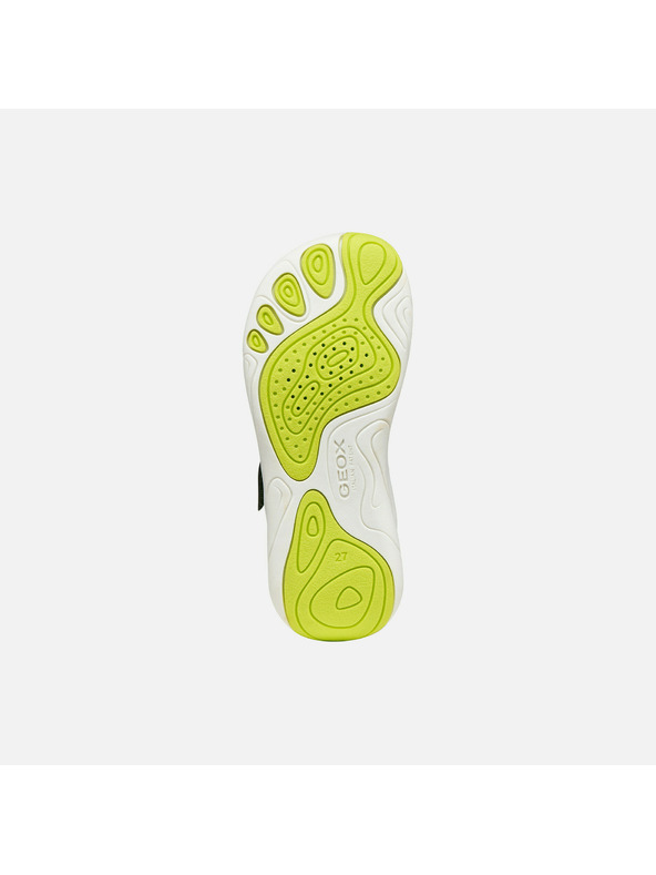 Geox Zelené chlapecké tenisky Geox Foot-Run