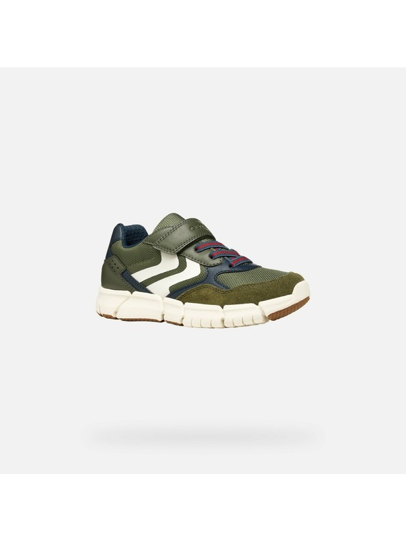 Geox Khaki chlapecké tenisky Geox Flexyper
