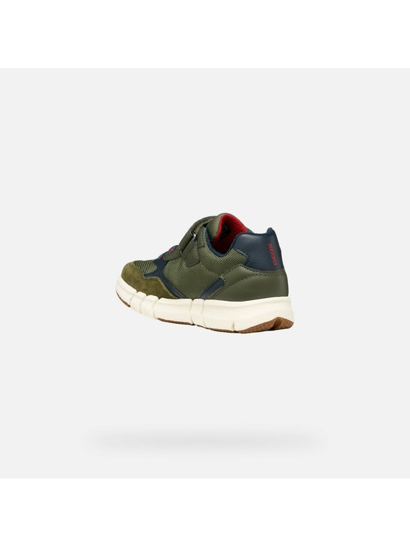 Geox Khaki chlapecké tenisky Geox Flexyper