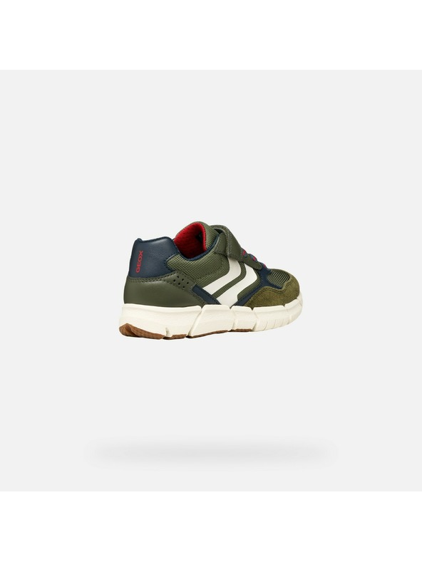 Geox Khaki chlapecké tenisky Geox Flexyper
