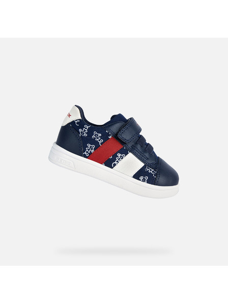 Geox Tmavě modré chlapecké tenisky Geox Djrock