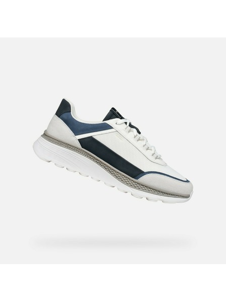 Geox Bílé pánské tenisky Geox Spherica Actif X1