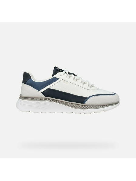 Geox Bílé pánské tenisky Geox Spherica Actif X1