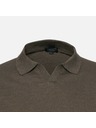 Geox Khaki pánské polotričko Geox Knit