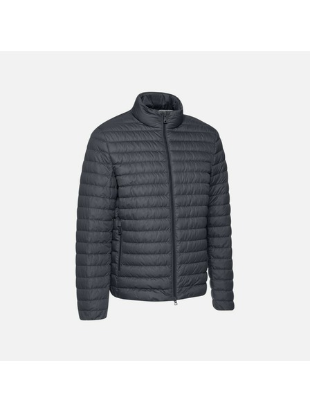 Geox Tmavě modrá pánská bunda Geox Warrens