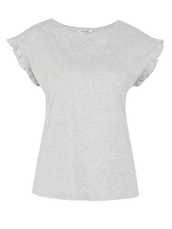 Orsay Světle šedé dámské tričko ORSAY