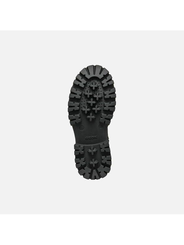 Geox Černá dívčí kotníková obuv Geox Maquinnerns Girl
