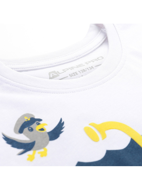 ALPINE PRO Dětské rychleschnoucí triko ALPINE PRO REJO 2 white varianta pa