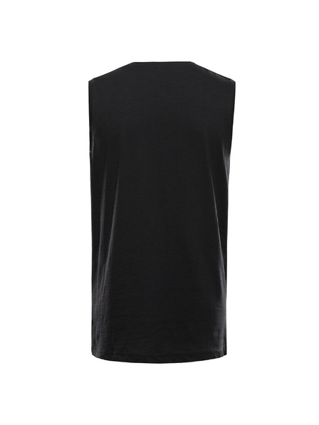 ALPINE PRO Pánské bavlněné tílko ALPINE PRO QUARET 2 black varianta pa